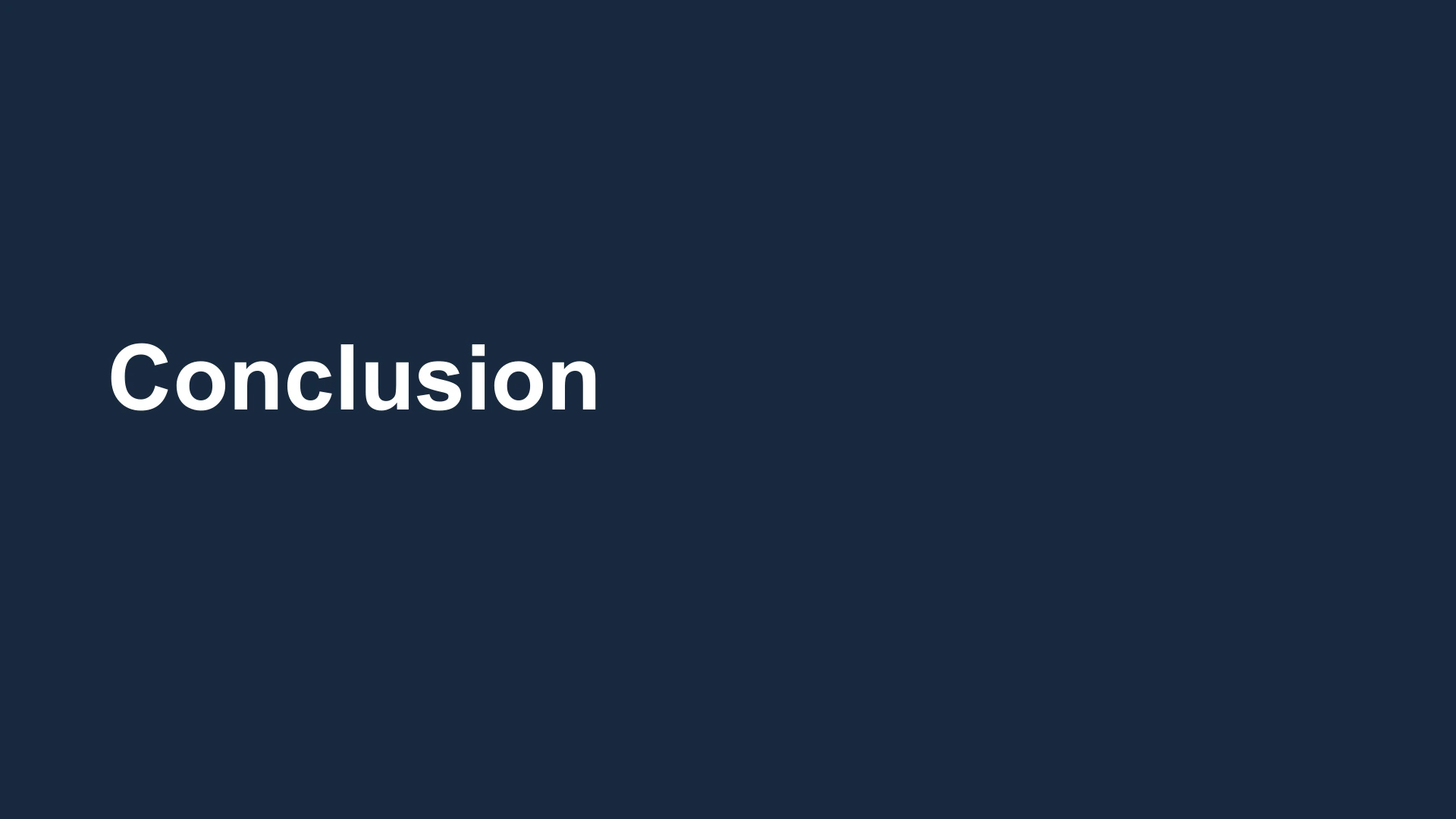 Slide 36: Conclusion